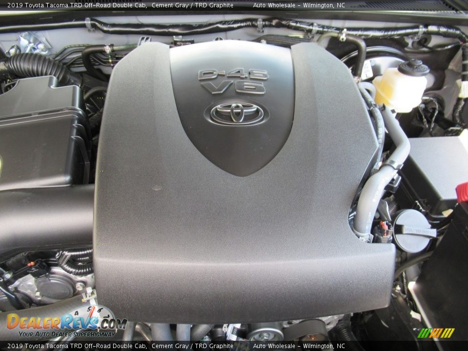 2019 Toyota Tacoma TRD Off-Road Double Cab Cement Gray / TRD Graphite Photo #6