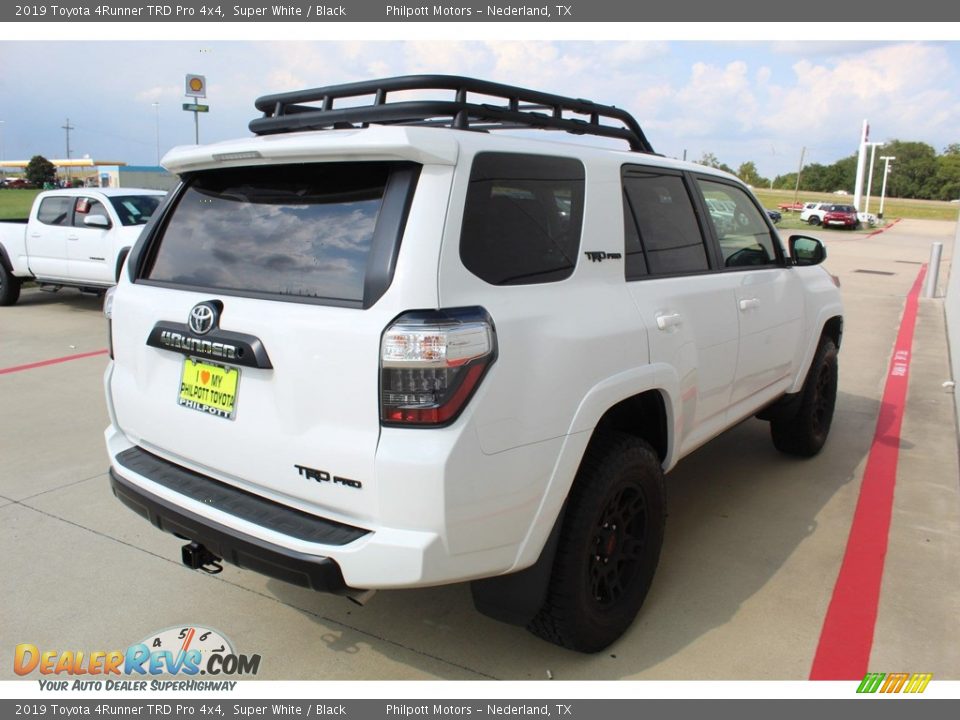 2019 Toyota 4Runner TRD Pro 4x4 Super White / Black Photo #8