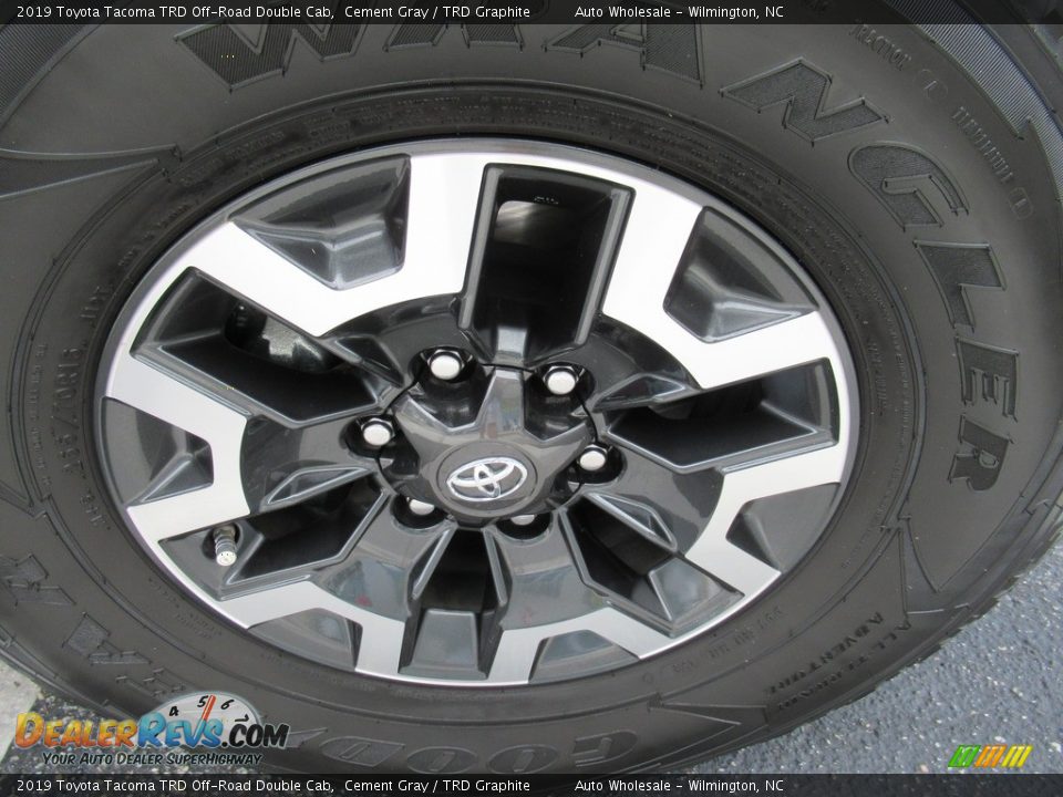 2019 Toyota Tacoma TRD Off-Road Double Cab Cement Gray / TRD Graphite Photo #7