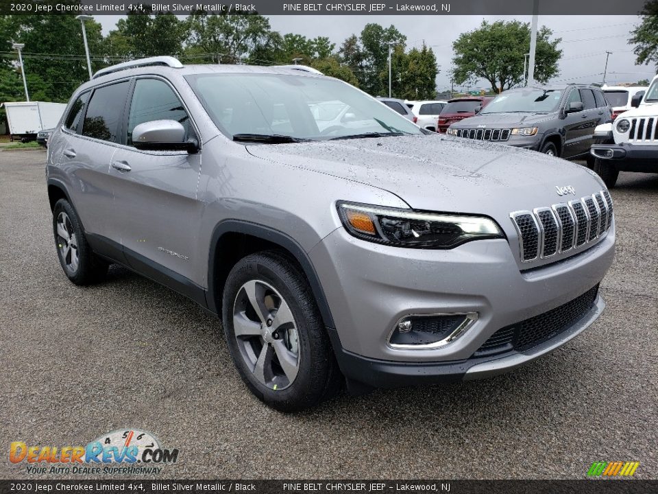 Front 3/4 View of 2020 Jeep Cherokee Limited 4x4 Photo #1