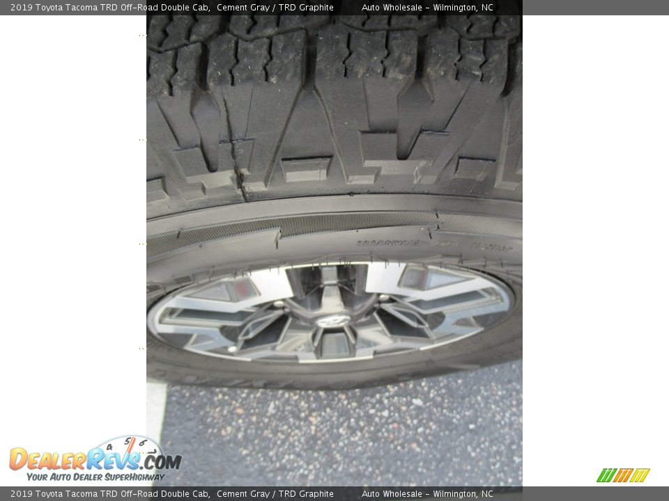 2019 Toyota Tacoma TRD Off-Road Double Cab Cement Gray / TRD Graphite Photo #10