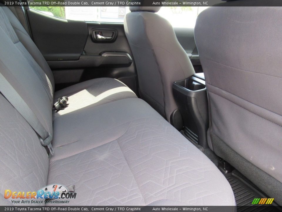 2019 Toyota Tacoma TRD Off-Road Double Cab Cement Gray / TRD Graphite Photo #14