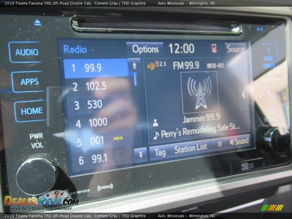 2019 Toyota Tacoma TRD Off-Road Double Cab Cement Gray / TRD Graphite Photo #17