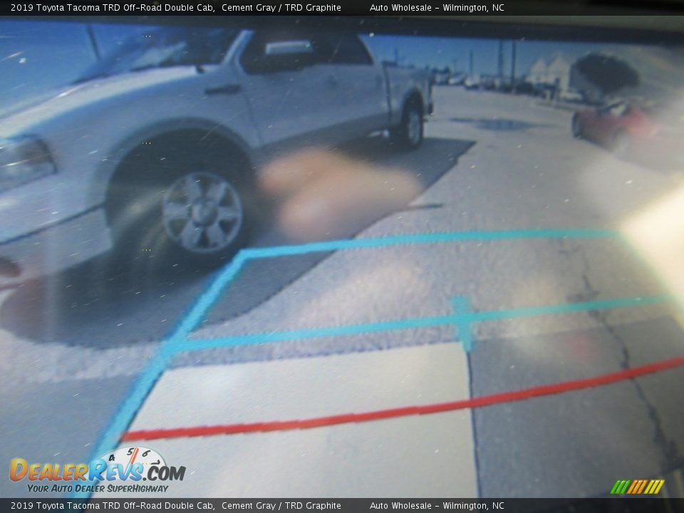 2019 Toyota Tacoma TRD Off-Road Double Cab Cement Gray / TRD Graphite Photo #19