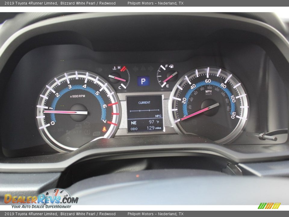 2019 Toyota 4Runner Limited Gauges Photo #14