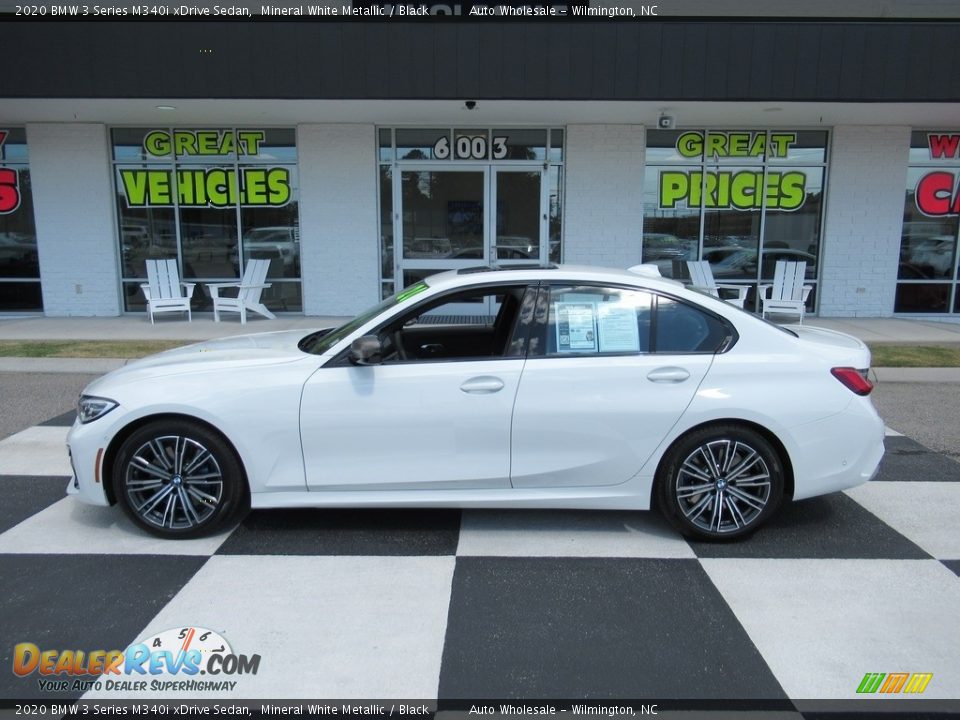 2020 BMW 3 Series M340i xDrive Sedan Mineral White Metallic / Black Photo #1
