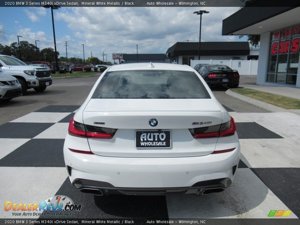 2020 BMW 3 Series M340i xDrive Sedan Mineral White Metallic / Black Photo #4