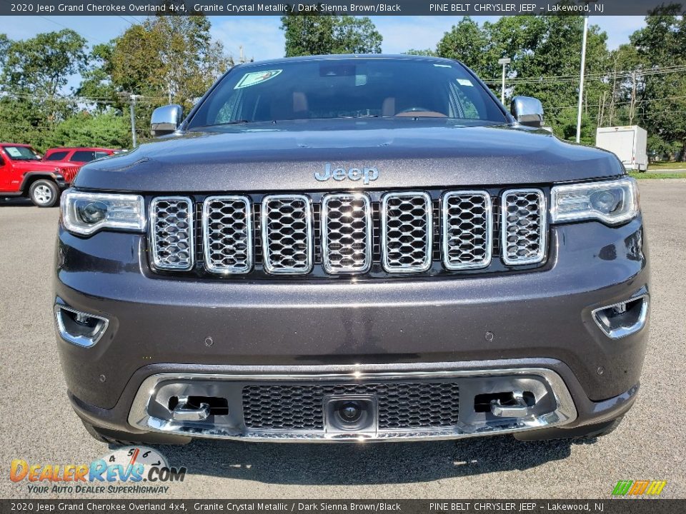 2020 Jeep Grand Cherokee Overland 4x4 Granite Crystal Metallic / Dark Sienna Brown/Black Photo #2