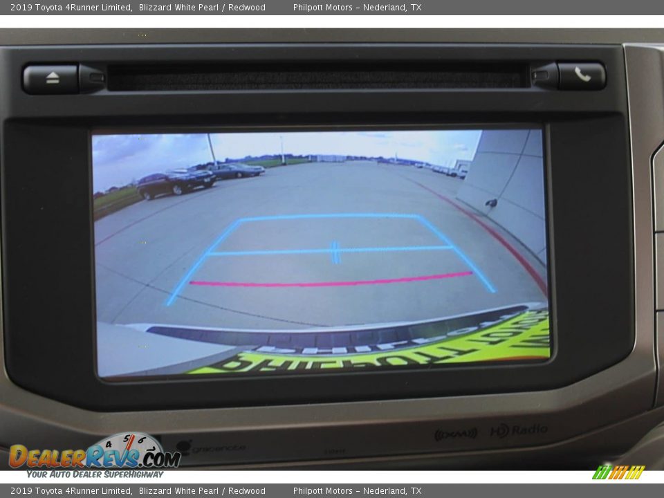 2019 Toyota 4Runner Limited Blizzard White Pearl / Redwood Photo #19