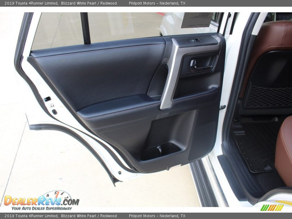 2019 Toyota 4Runner Limited Blizzard White Pearl / Redwood Photo #20