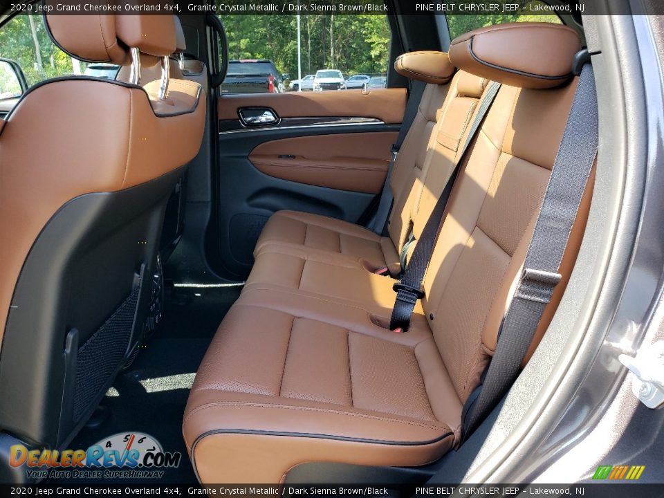 2020 Jeep Grand Cherokee Overland 4x4 Granite Crystal Metallic / Dark Sienna Brown/Black Photo #6