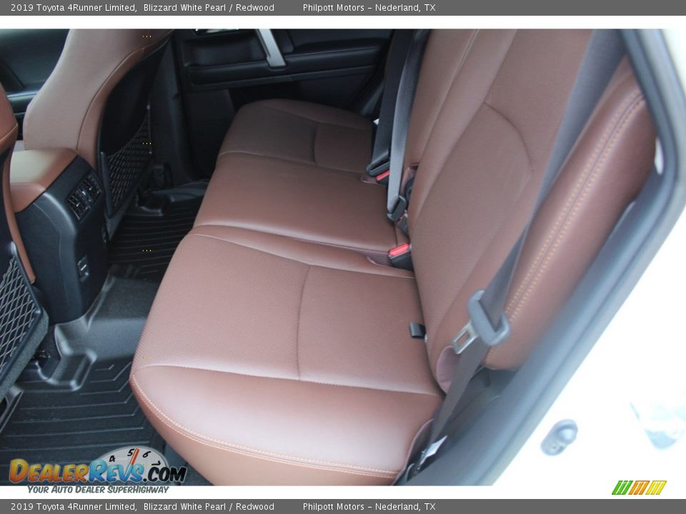 2019 Toyota 4Runner Limited Blizzard White Pearl / Redwood Photo #21