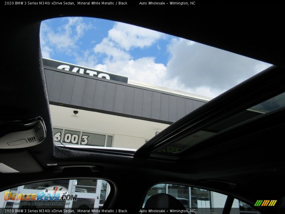 2020 BMW 3 Series M340i xDrive Sedan Mineral White Metallic / Black Photo #13