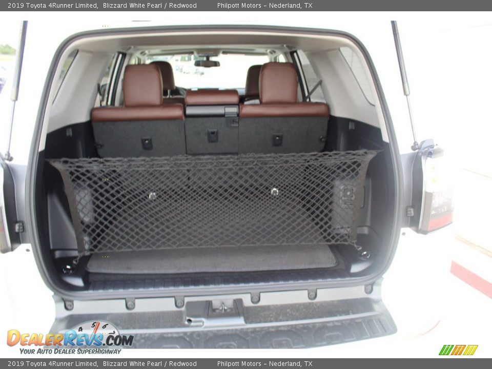 2019 Toyota 4Runner Limited Blizzard White Pearl / Redwood Photo #24