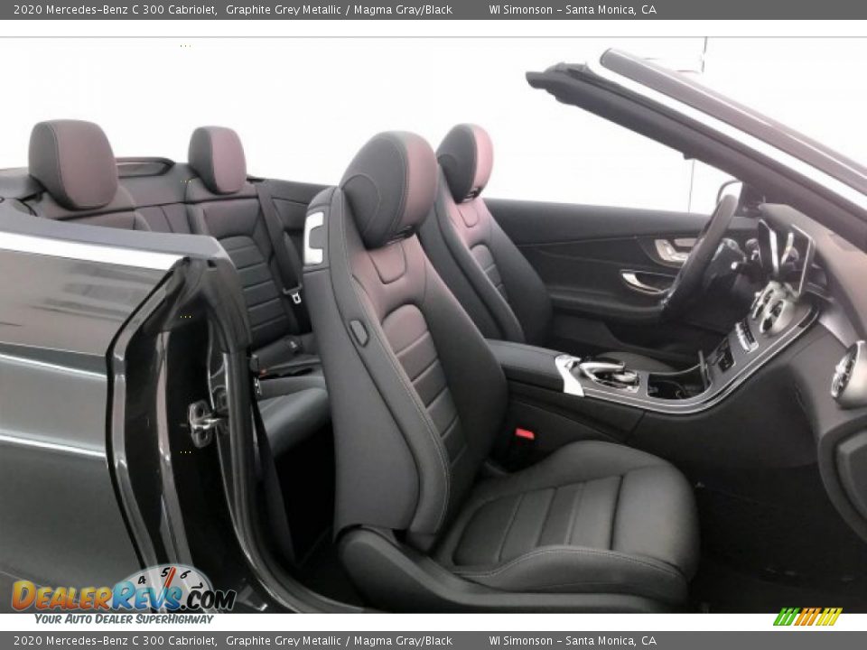 Front Seat of 2020 Mercedes-Benz C 300 Cabriolet Photo #5