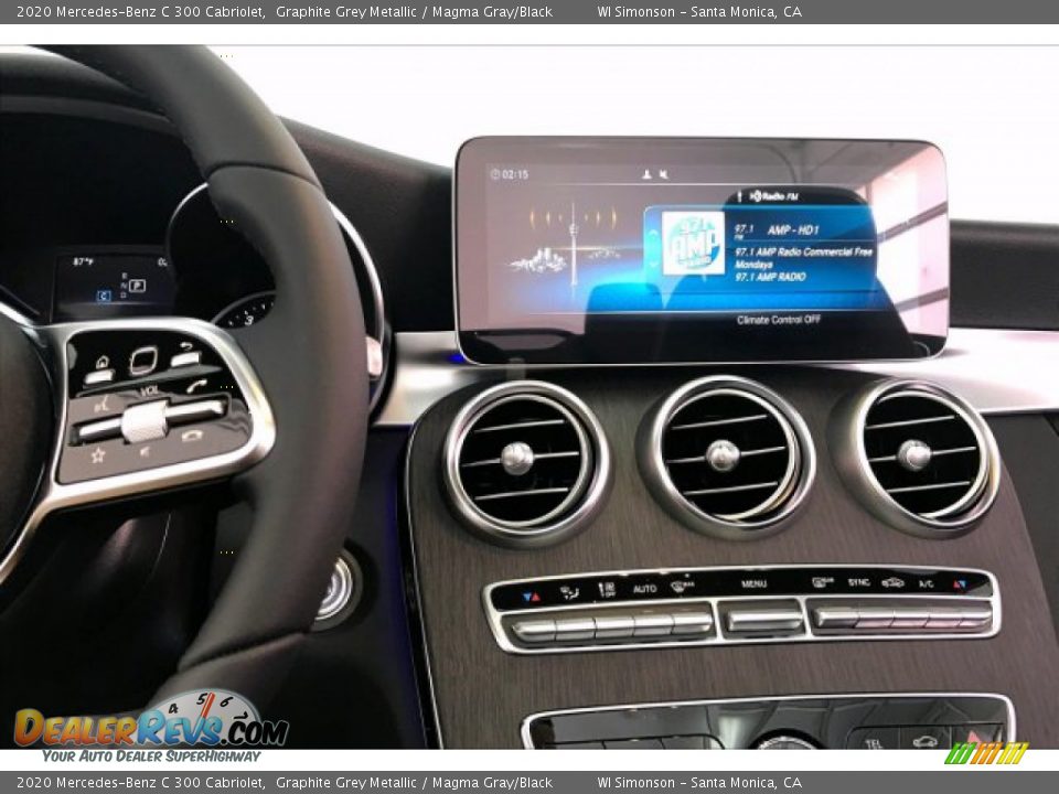 Controls of 2020 Mercedes-Benz C 300 Cabriolet Photo #6