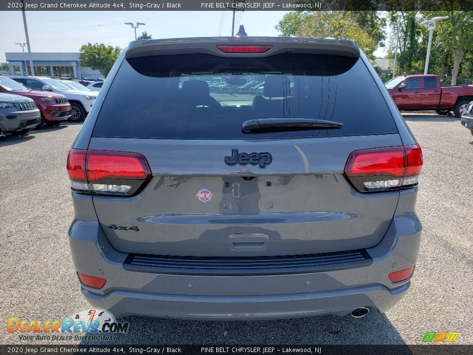 2020 Jeep Grand Cherokee Altitude 4x4 Sting-Gray / Black Photo #5