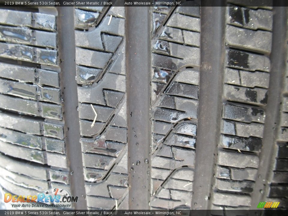 2019 BMW 5 Series 530i Sedan Glacier Silver Metallic / Black Photo #8