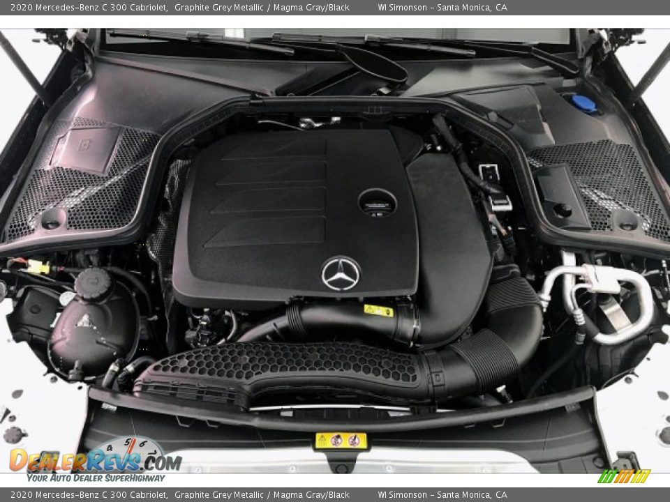 2020 Mercedes-Benz C 300 Cabriolet 2.0 Liter Turbocharged DOHC 16-Valve VVT 4 Cylinder Engine Photo #8