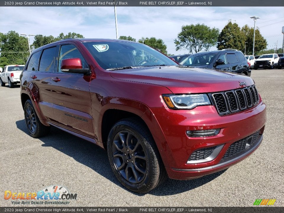 2020 Jeep Grand Cherokee High Altitude 4x4 Velvet Red Pearl / Black Photo #1