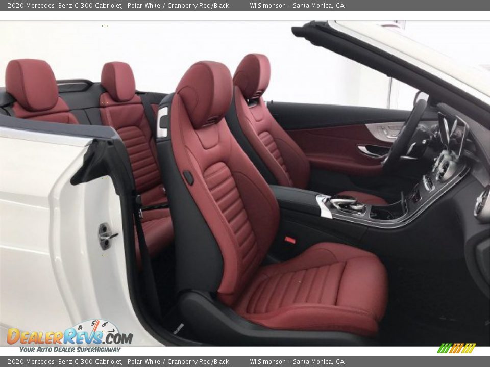 Cranberry Red/Black Interior - 2020 Mercedes-Benz C 300 Cabriolet Photo #5