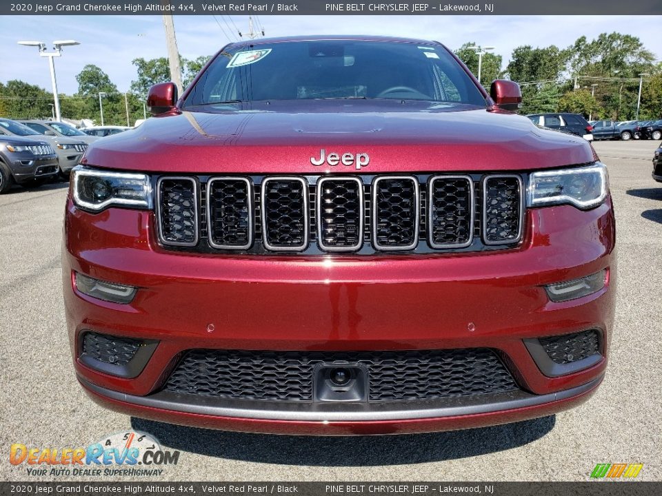 2020 Jeep Grand Cherokee High Altitude 4x4 Velvet Red Pearl / Black Photo #2