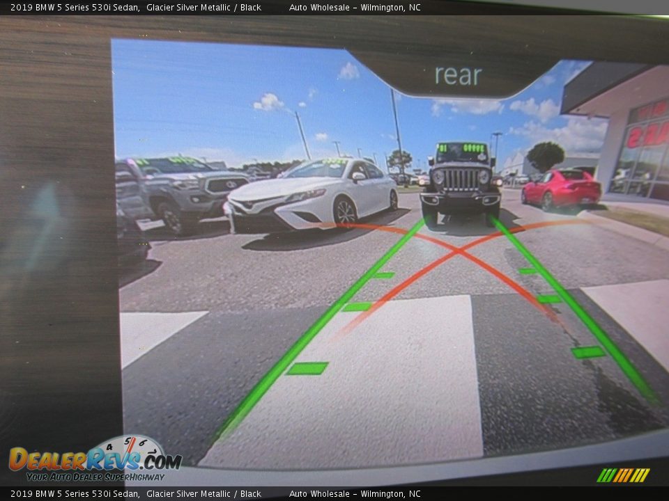 2019 BMW 5 Series 530i Sedan Glacier Silver Metallic / Black Photo #19