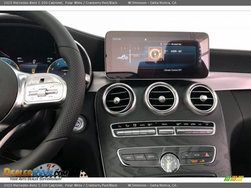 Controls of 2020 Mercedes-Benz C 300 Cabriolet Photo #6