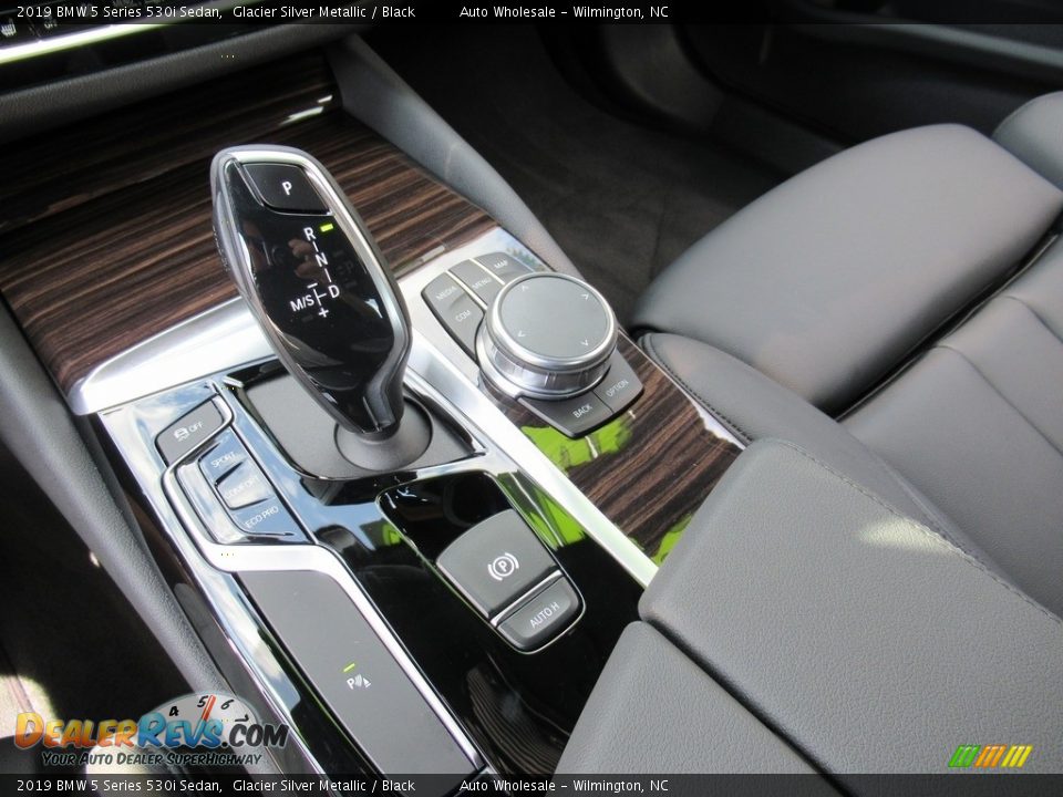 2019 BMW 5 Series 530i Sedan Glacier Silver Metallic / Black Photo #20