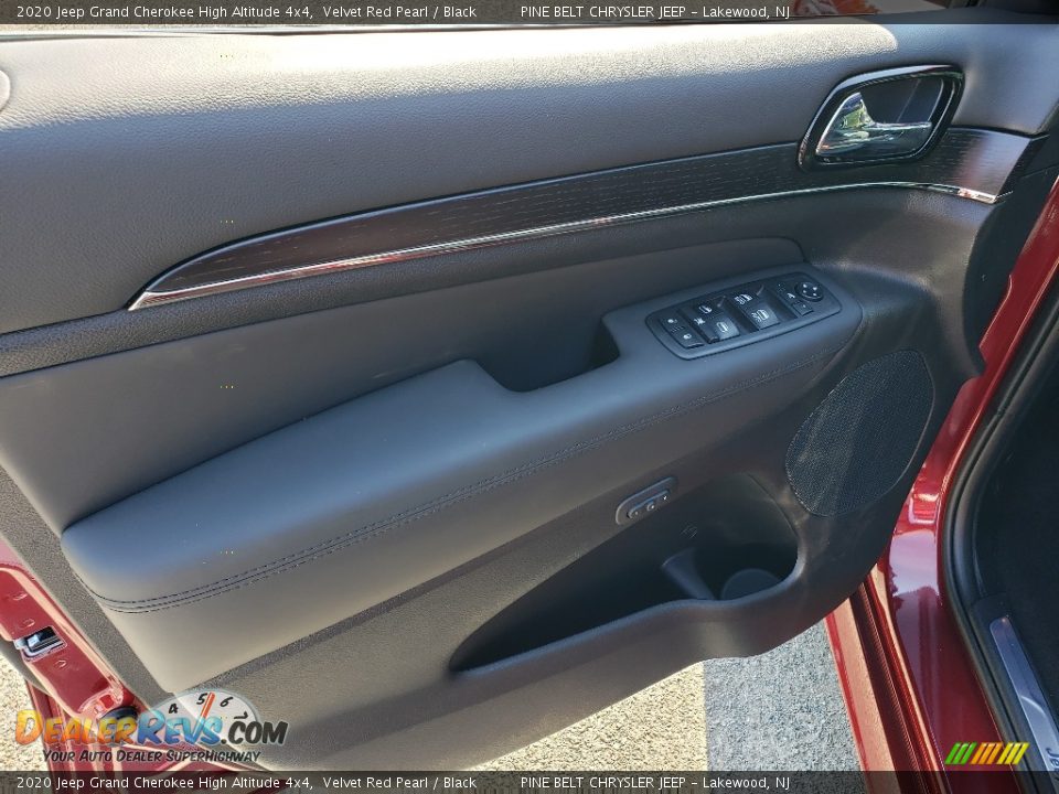 2020 Jeep Grand Cherokee High Altitude 4x4 Velvet Red Pearl / Black Photo #8