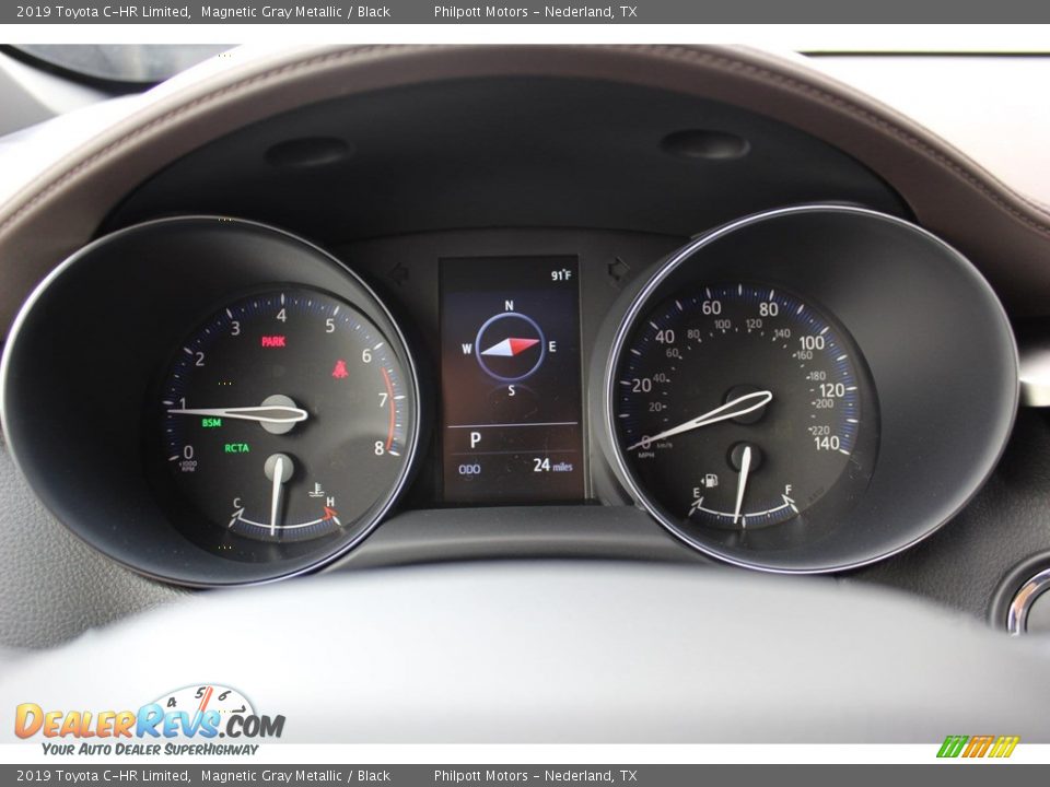 2019 Toyota C-HR Limited Magnetic Gray Metallic / Black Photo #14