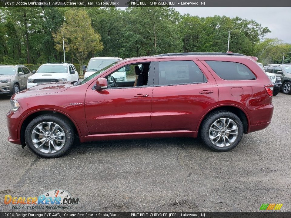 Octane Red Pearl 2020 Dodge Durango R/T AWD Photo #3