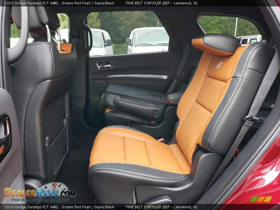 Rear Seat of 2020 Dodge Durango R/T AWD Photo #6