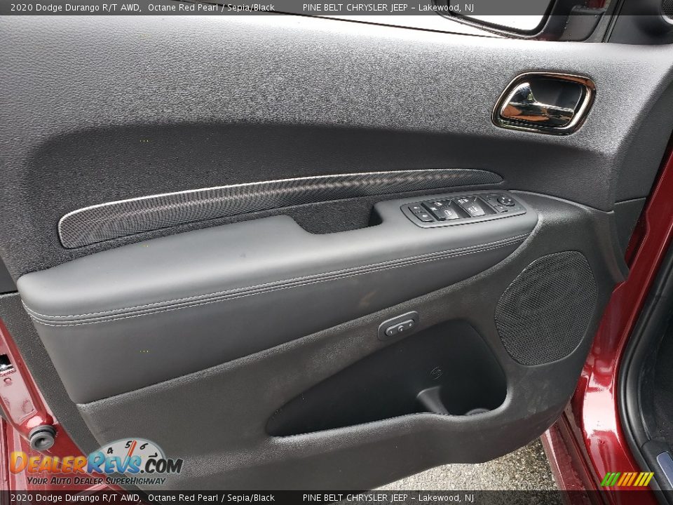 2020 Dodge Durango R/T AWD Octane Red Pearl / Sepia/Black Photo #8