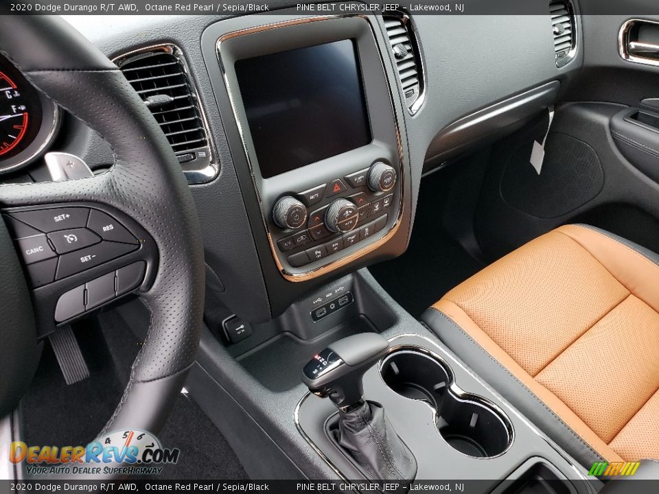 2020 Dodge Durango R/T AWD Octane Red Pearl / Sepia/Black Photo #10