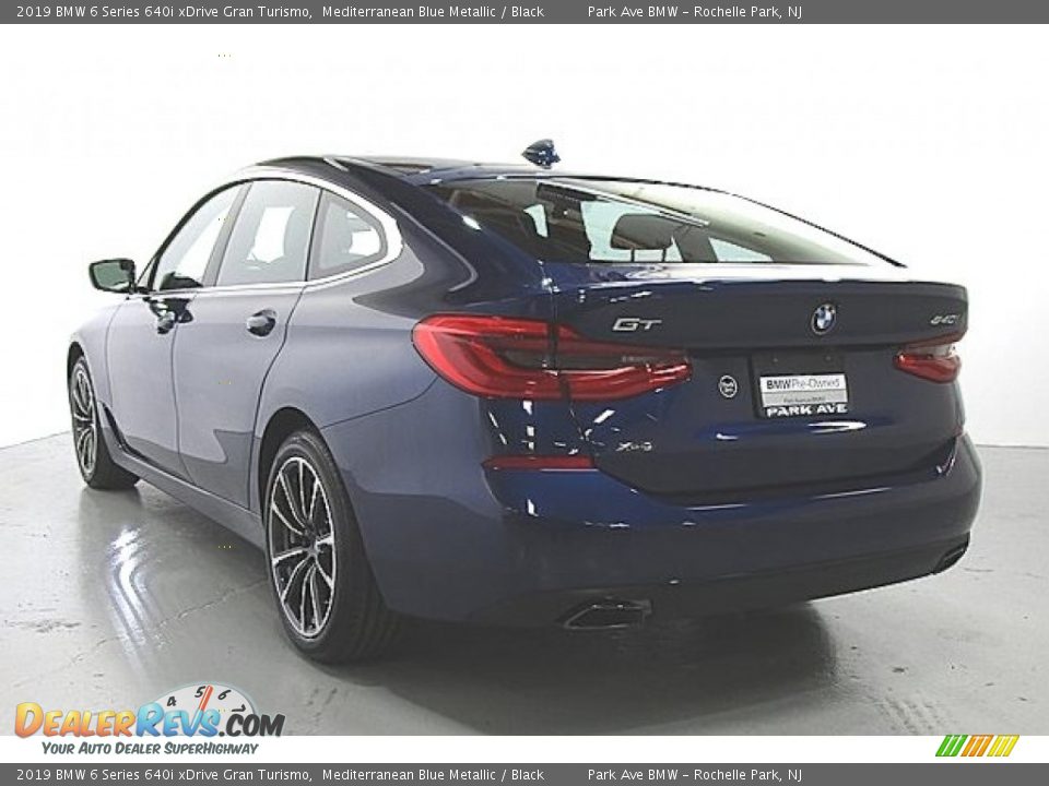 2019 BMW 6 Series 640i xDrive Gran Turismo Mediterranean Blue Metallic / Black Photo #2