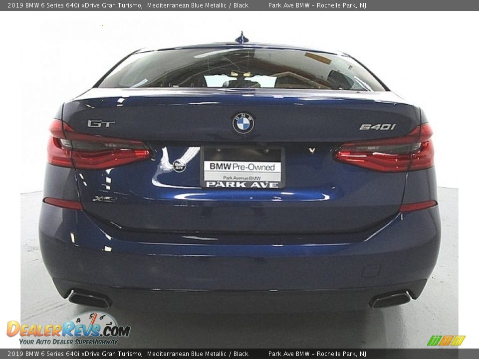 2019 BMW 6 Series 640i xDrive Gran Turismo Mediterranean Blue Metallic / Black Photo #3