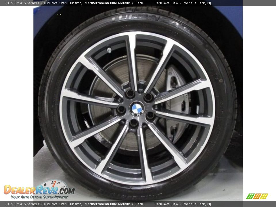 2019 BMW 6 Series 640i xDrive Gran Turismo Mediterranean Blue Metallic / Black Photo #28