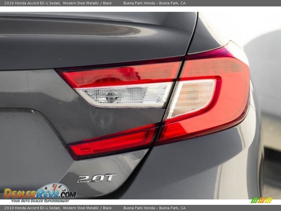 2019 Honda Accord EX-L Sedan Modern Steel Metallic / Black Photo #8