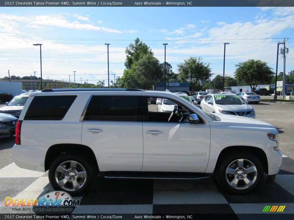 2017 Chevrolet Tahoe Premier 4WD Summit White / Cocoa/Dune Photo #3