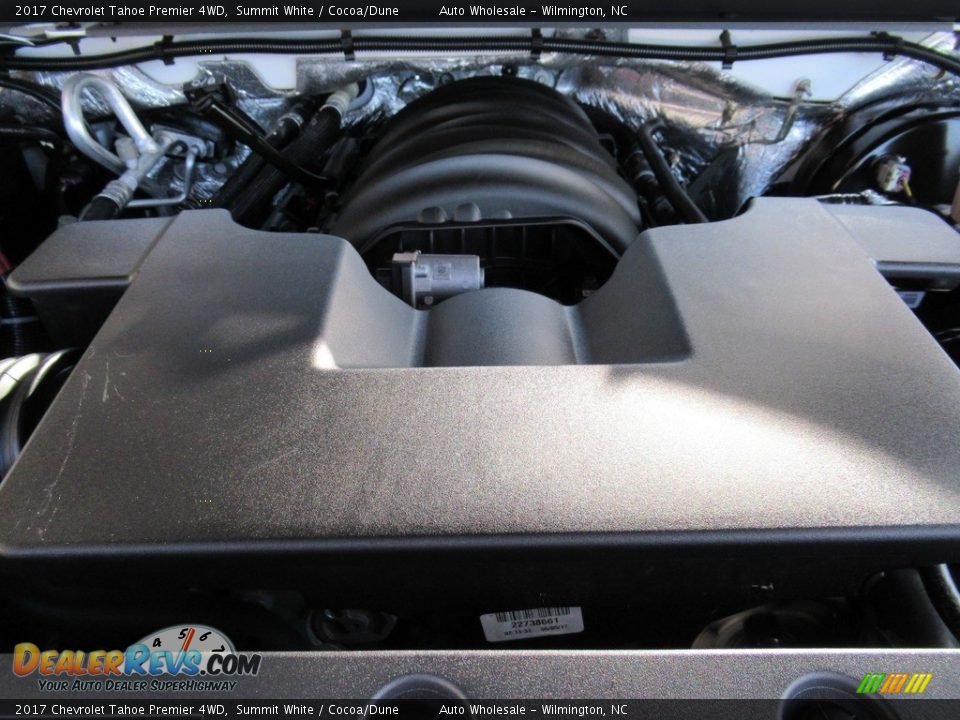 2017 Chevrolet Tahoe Premier 4WD Summit White / Cocoa/Dune Photo #6