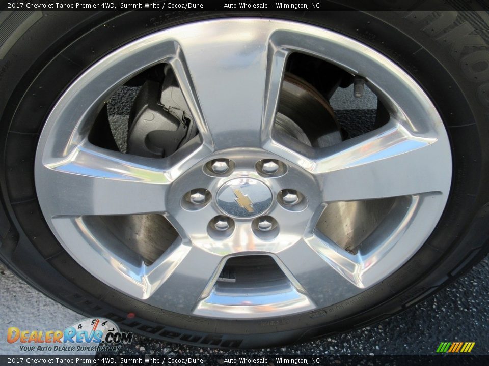2017 Chevrolet Tahoe Premier 4WD Summit White / Cocoa/Dune Photo #7
