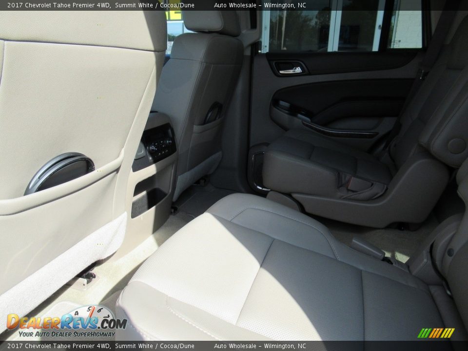 2017 Chevrolet Tahoe Premier 4WD Summit White / Cocoa/Dune Photo #10