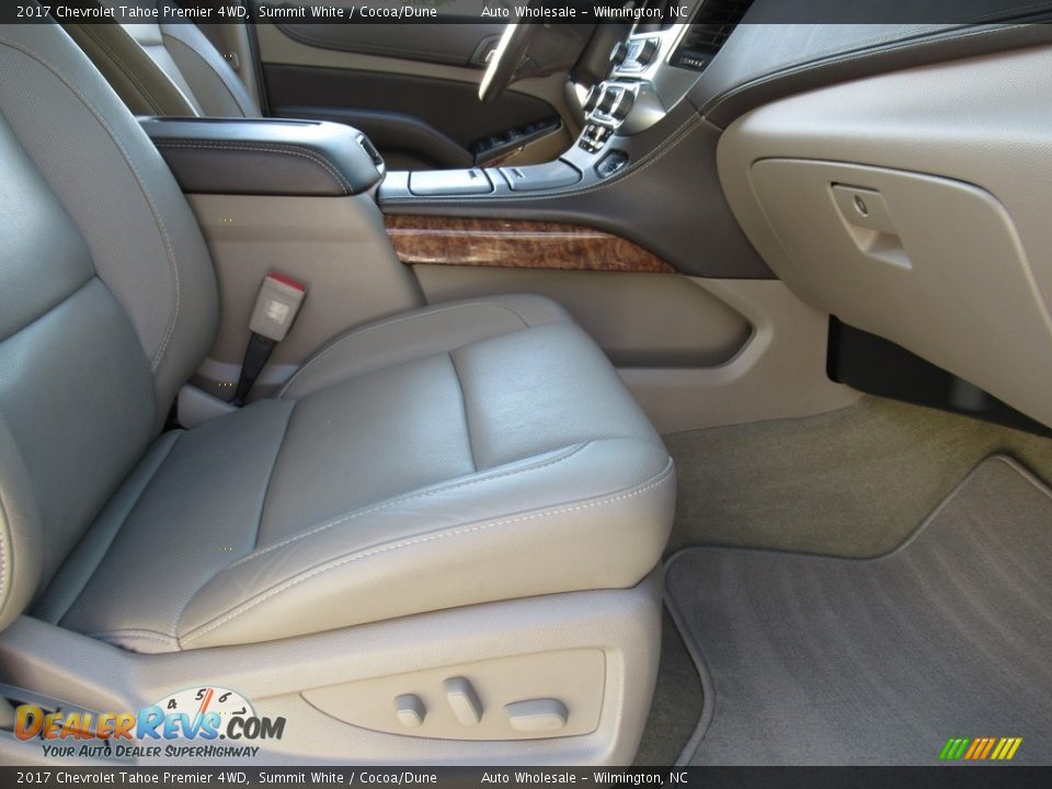 2017 Chevrolet Tahoe Premier 4WD Summit White / Cocoa/Dune Photo #11