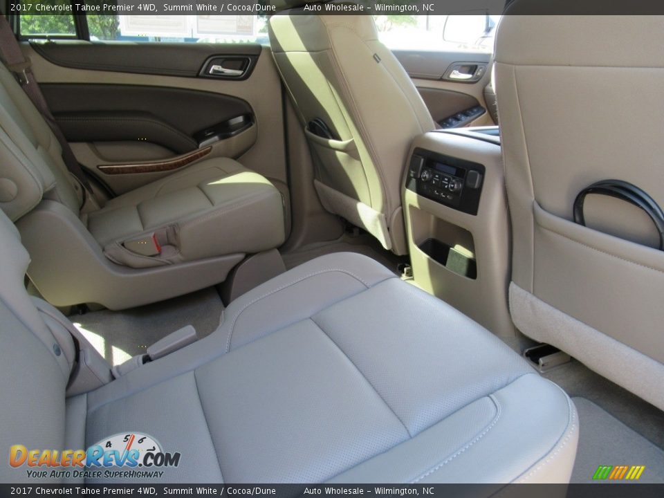 2017 Chevrolet Tahoe Premier 4WD Summit White / Cocoa/Dune Photo #12