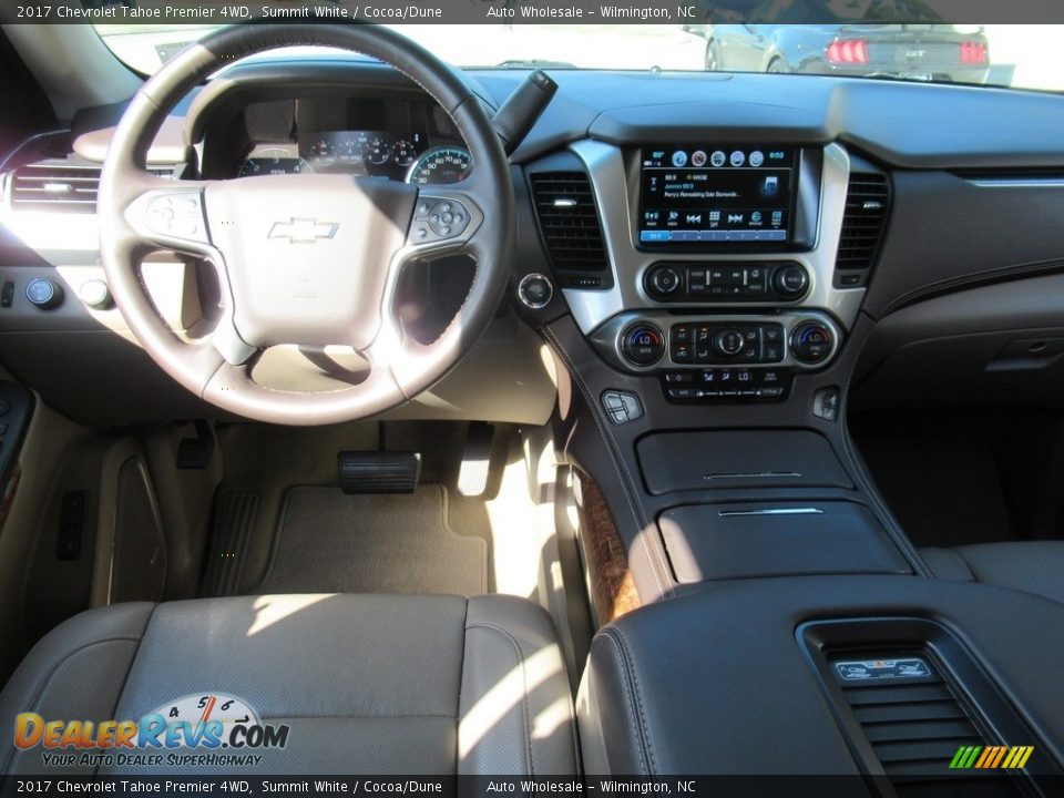 2017 Chevrolet Tahoe Premier 4WD Summit White / Cocoa/Dune Photo #14
