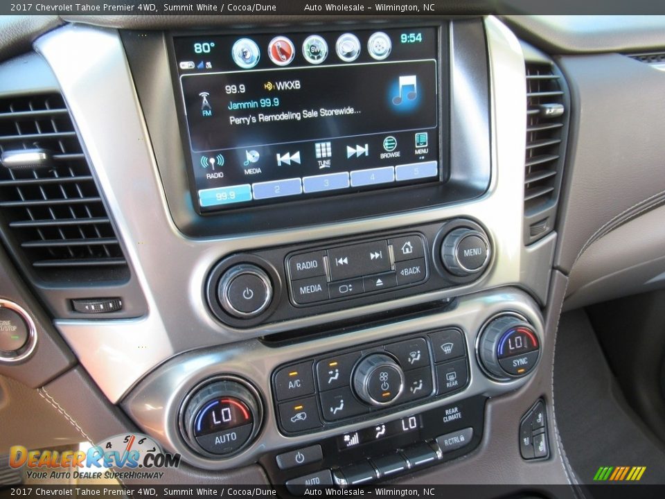 2017 Chevrolet Tahoe Premier 4WD Summit White / Cocoa/Dune Photo #17