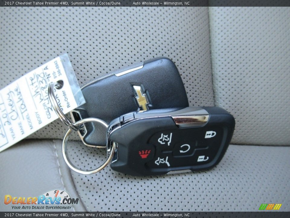2017 Chevrolet Tahoe Premier 4WD Summit White / Cocoa/Dune Photo #20