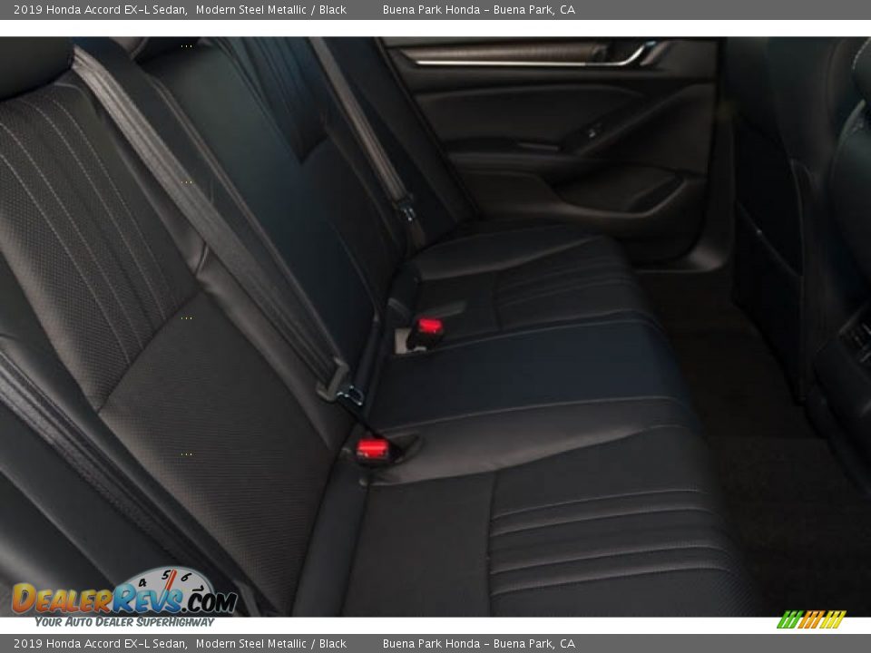 2019 Honda Accord EX-L Sedan Modern Steel Metallic / Black Photo #30
