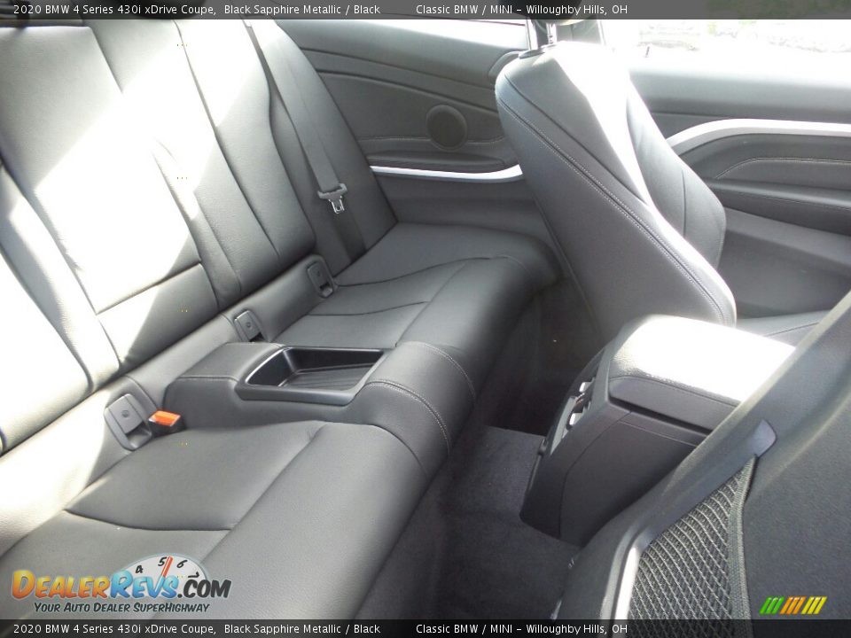 2020 BMW 4 Series 430i xDrive Coupe Black Sapphire Metallic / Black Photo #4